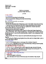 Giáo án Giáo dục công dân Lớp 7 (Sách Cánh diều) - Bài 8 Bạo lực học đường - Năm học 2022-2023